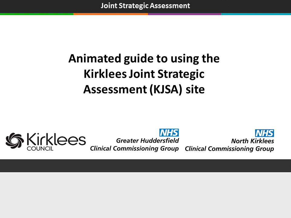 Data Observatory For Kirklees Combined Data Observatory For Kirklees Data Observatory For Kirklees Combined Data Observatory For Kirklees